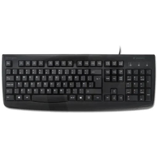 Kensington Teclado Pro Fit Usb, Lavable, Negro K64407ES