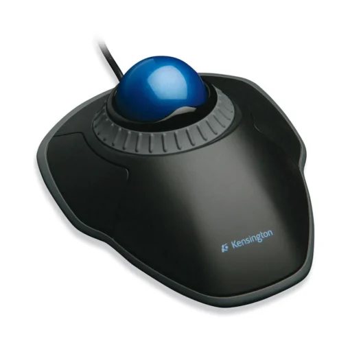 Kensington Trackball Mouse Orbit Con Cable, con anillo de desplazamiento 26517 - K72337US