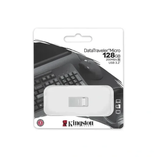 Pendrive Kingston 128GB DataTraveler Micro, USB 3.2, 200MB/s (MPN DTMC3G2/128GB, Pendrives) img-2