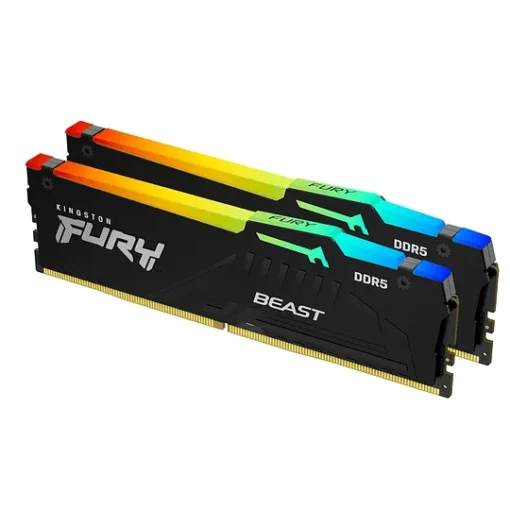 Kingston Fury Beast Rgb Ddr5 Módulo 32 Gb Dimm De 288 Contactos 2800 M (MPN KF556C36BBEA-32, Memorias RAM para PC) img-1