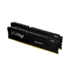 Memoria RAM 64GB (2x 32GB) DDR5 6400MT/s CL32 Kingston Fury Beast Black (MPN KF564C32BBEK2-64, Memorias RAM para PC) img-1