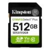 Kingston Memoria 512Gb Sd Xc Canvas Select Plus Gen3 150Mb (MPN SDS3/512GB, Tarjetas Micro SD) img-1