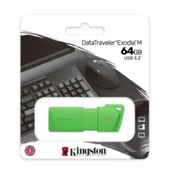 Kingston Pendrive Datatraveler Exodia M 64 Gb 3.2 Verde (Pendrive Datatraveler KC-U2L64-7LG