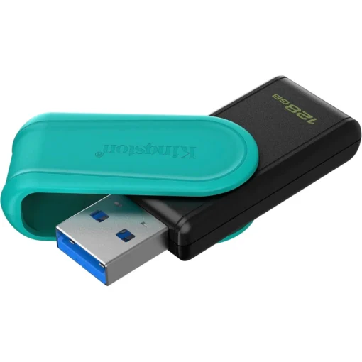 Kingston Pendrive Datatraveler Exodia S 128Gb, Usb 3.2 Gen 1, Negro/Turquesa (MPN DTXS/128GB, Pendrives) img-1