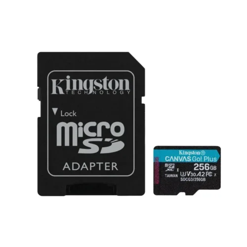 Kingston Tarjeta De Memoria Flash (Adaptador Microsdxc A Sd Incluido) 256 Gb A2 SDCG3/256GB img-1