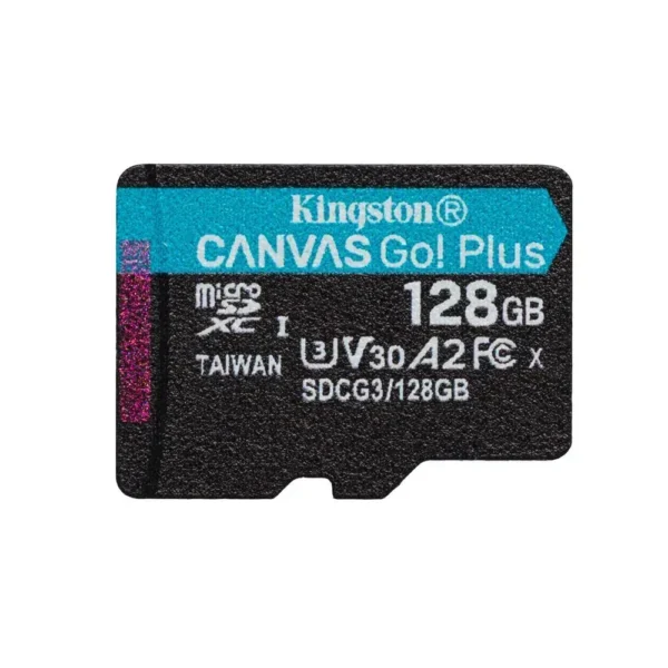 Kingston 128Gb Microsd Canvas Go Plus 170/90M ( 128Gb Microsd Canvas Go Plus SDCG3/128GBSP img-1