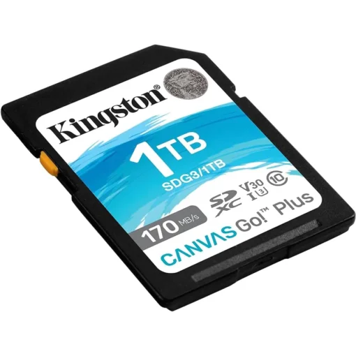 Kingston Tarjeta De Memoria Sdxc 1Tb Canvas Go! Plus, Uhs-I (Speed Class 3 SDG3/1TB img-1