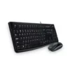 Kit de Teclado Y Mouse Logitech MK120, Alámbrico USB, Español, Negro (MPN 920-004428, Kit Teclado y Mouse) img-1