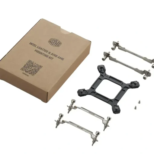 Kit para Soket AM5/LGA1700 CPU Bracket Cooler Master para Air cooler (MPN 603007190-GP, Fijaciones y soportes internos para PC) img-1