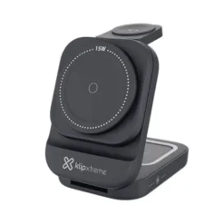 Klip Xtreme Base Cargadora 15W – Usb-C, Soporte Vertical Para Celular O Carga (MPN KDC-150, Accesorios para portátiles) img-1