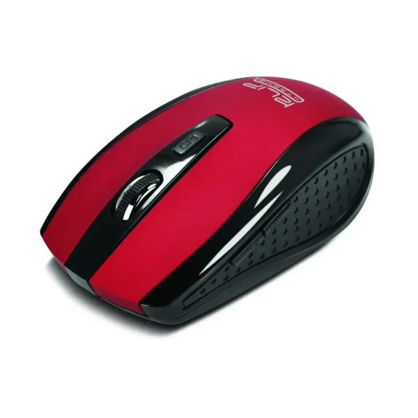 Klip Xtreme Klipx Mouse Inalambrico Klipx 3D De 6 Botones 2,4Ghz 1600Dpi Rojo KMW-340RD img-1
