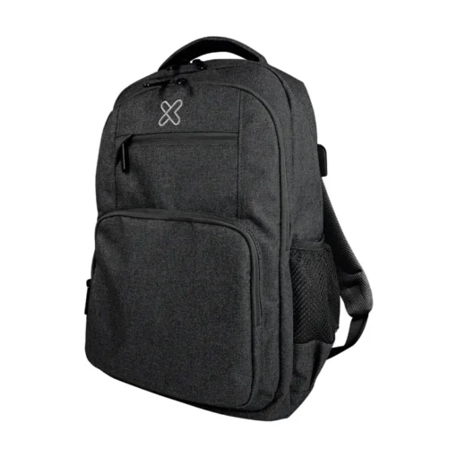 Klip Xtreme Mochila para Notebook Stendal,hasta 15.6",gris, resistente agua,15Kg KNB-577GR