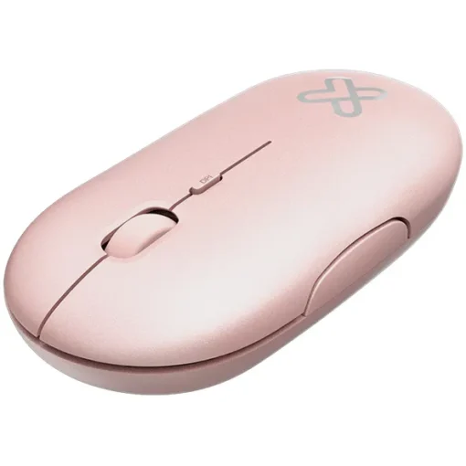 Klip Xtreme Mouse 2.4 Ghz Inalámbrico Rosado Slim KMW-415PK