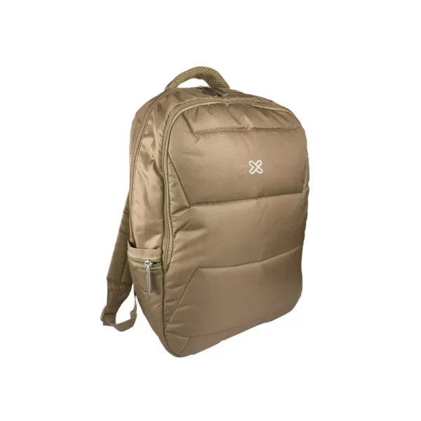 Klip Xtreme Notebook Carrying Backpack 15.6" 1200D Nylon Khaki Two Compartments KNB-426KH img-1