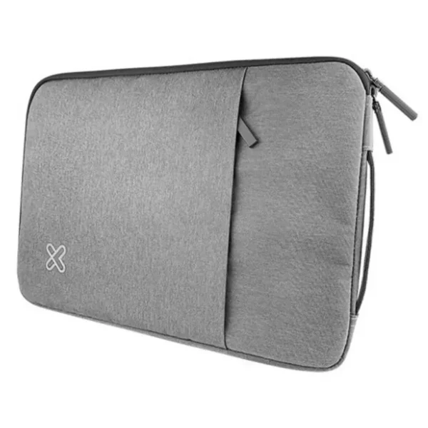 Klip Xtreme Notebook Sleeve 15.6" Polyester Granite Silver Con Pocket KNS-420SV