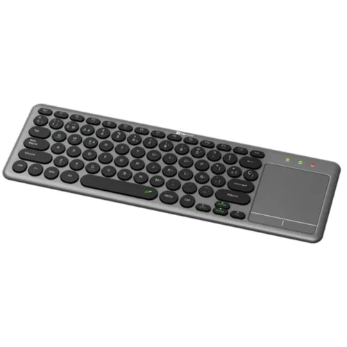 Teclado Klip Xtreme Inalámbrico 2.4GHz/Bluetooth 5.0, Gris/Negro (MPN KCK-550S, Teclados) img-1