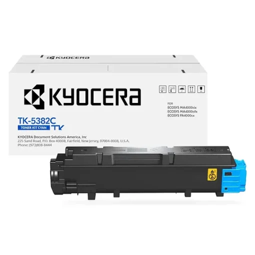 Kyocera Tk-5382C Toner Cartridge Cyan (MPN 1T02Z0CUS0, Suministros para impresoras) img-1