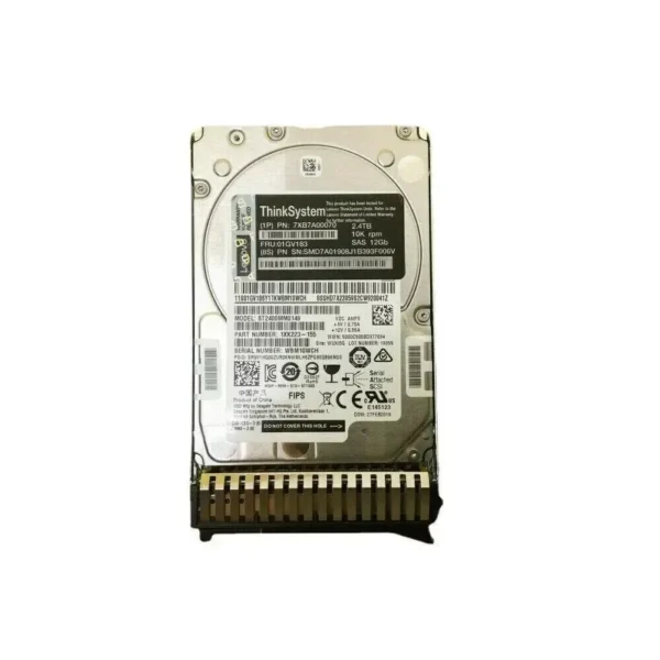 Lenovo 512E Disco Duro Cifrado 2.4 Tb Hot-Swap 2.5" Sas 12Gb/S 10000 Rpm Fips 7XB7A00070 img-1