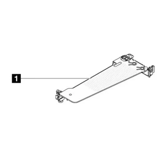 Lenovo Pcie X1 To Pcie X16 Slot Adapter (MPN 4XH7A83849, Adaptadores y Accesorios De Red) img-1