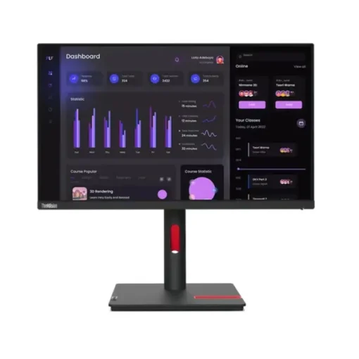 Lenovo Thinkvision 23.8" 1920 X 1080 (MPN 63CFMAR1LA, Monitores) img-1