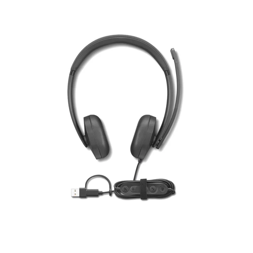 Lenovo Wired Voip Headset 5000 (Teams (MPN 4XD1R88995, Audífonos) img-1