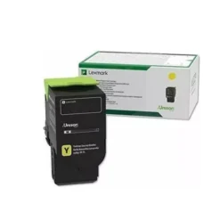 Lexmark Amarillo High Yield Return Program Toner Cartridge (MPN 77L4HY0, Suministros para impresoras) img-1