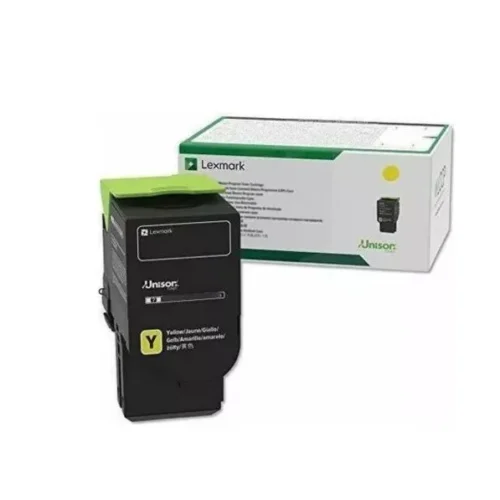 Lexmark Amarillo High Yield Return Program Toner Cartridge (MPN 77L4HY0, Suministros para impresoras) img-1