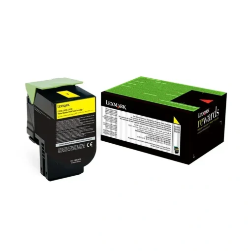 Toner Lexmark Amarillo Devolución, 3,000 Pags, CS310/CS410/CS510 (MPN 70C8HY0, Suministros para impresoras) img-1