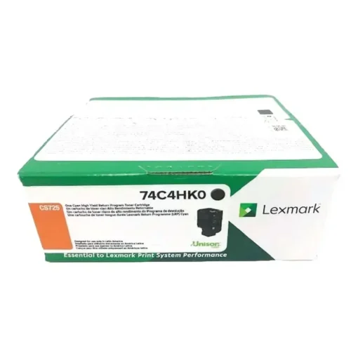 Lexmark Cartucho De Tóner Negro De Alto Rendimiento 74C4HK0 img-1