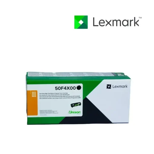 Lexmark Cartucho De Tóner Unison 504X Negro Original Láser Extra Alto 50F4X00