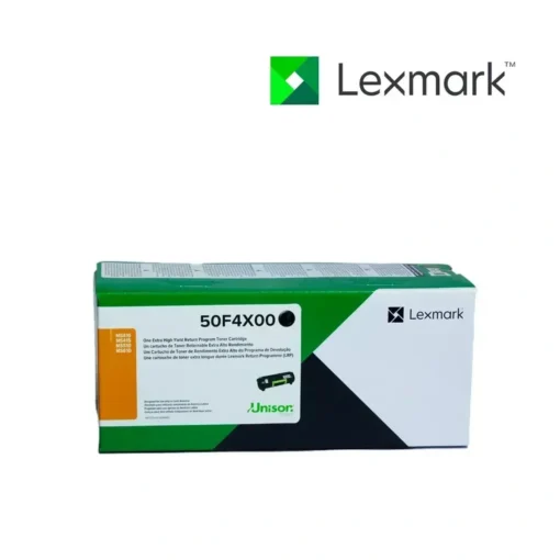 Tóner Negro Lexmark 504X, 10000 pág, Para MS610dn/MS410dn, Extra Alto (MPN 50F4X00, Suministros para impresoras) img-1