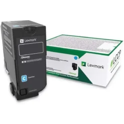 Lexmark Cartucho Tóner Cian de ultra alto rendimiento láser color (MPN 78C4UC0, Suministros para impresoras) img-1