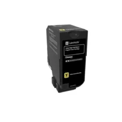 Lexmark Tóner Amarillo Del Programa De Devolución Para 12 Mil (MPN 74C4HY0, Suministros para impresoras) img-1