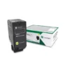 Lexmark Toner 10.5K -Amarillo Return Program Toner Cartridge (MPN 71C8HY0, Suministros para impresoras) img-1