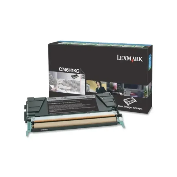 Lexmark Toner Cartridge Negro Alto Rendimiento C746H1KG img-1