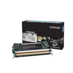 Lexmark X748 Negro High Yield (MPN X746H1KG, Suministros para impresoras) img-1