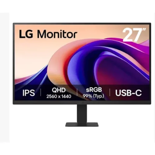 Lg Monitor 27 Inches Qhd 100Hz Ips 5Ms U (MPN 27U631A-BQ, Monitores) img-1