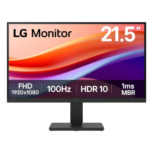 Lg Monitor De 21.5” (Va, Full Hd, 100Hz, 5Ms, Hdr10, Hdmi/Vga (MPN 22U401A-B, Monitores) img-1