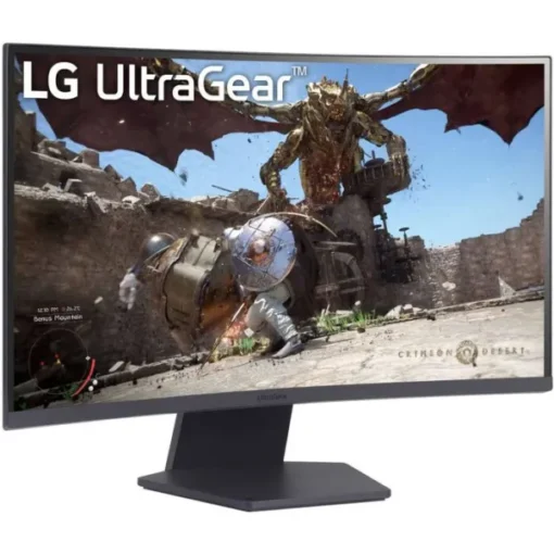 Lg Monitor Gamer 32" Ultragear Curvo 1000R 180Hz Va Qhd 1Ms Hdr10 Amd Freesync (MPN 32GS60QC-B, Monitores) img-1