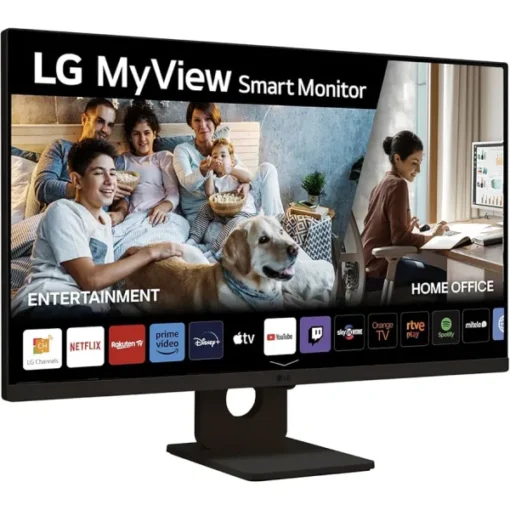 Lg Monitor Myview Smart De 31.5“ (Ips, Full Hd, Hdmi+Usb+Wi-Fi, Airplay 2 32SR50F-W.AWH