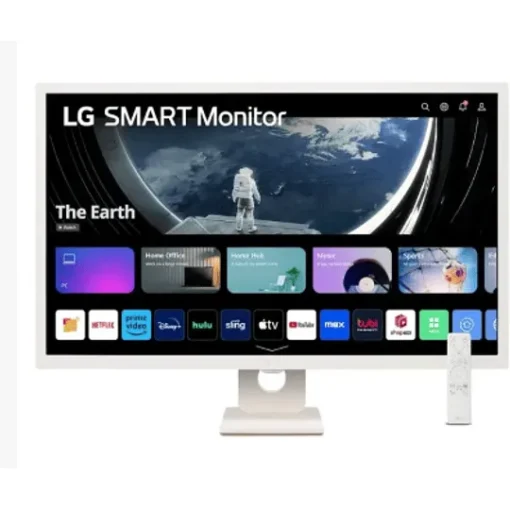 Lg Monitor Myview Smart De 31.5“ (Ips, Full Hd, Hdmi+Usb+Wi-Fi, Airplay 2 (MPN 32SR50F-W, Monitores) img-1