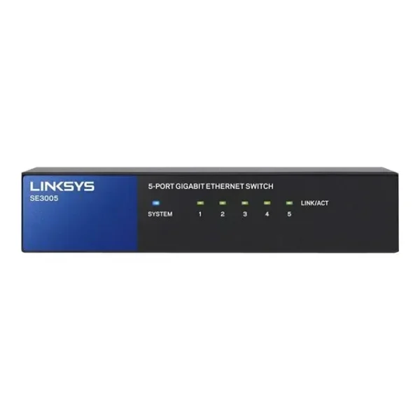Linksys Conmutador Sin Gestionar 5 X 10/100/1000 Sobremesa, Montaje En Pared 2 SE3005 img-1