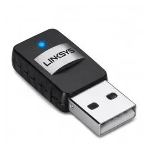 Linksys Mini Adaptador Wi-Fi Inalámbrico-Ac (Doble Banda, Usb, 433 Mbps (MPN AE6000, Adaptadores y Accesorios De Red) img-1
