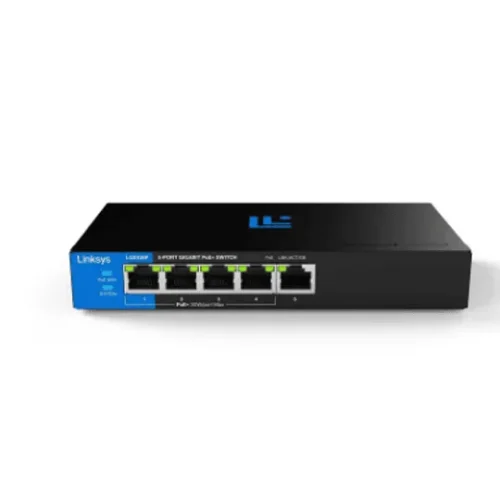 Linksys Switch 5 Puertos Poe+ No Admin (MPN LGS105P, Switches de red) img-1