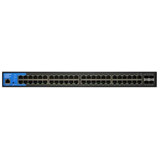 Linksys Conmutador Inteligente 48 X 10/100/1000 (Poe+) + 4 X 10 Gigabit Sfp LGS352MPC