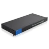 Switch Linksys 24Puertos Gigabit PoE+, QoS, Montaje en Rack (MPN LGS124P, Switches de red) img-1