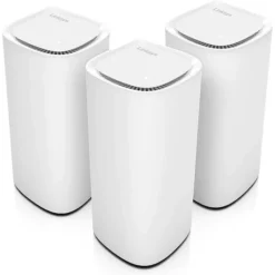 Linksys Velop Pro 7 Tri-Band Mesh Wifi 7 Router (3-Pack), Cognitive Experience MBE7003