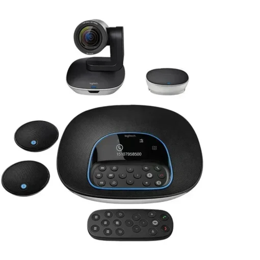 Logitech Bundle Sistema De Conferencia Cámara Group + Micrófonos De Expansión (MPN 960-001060, Sistemas integrados para Videoconferencias) img-1