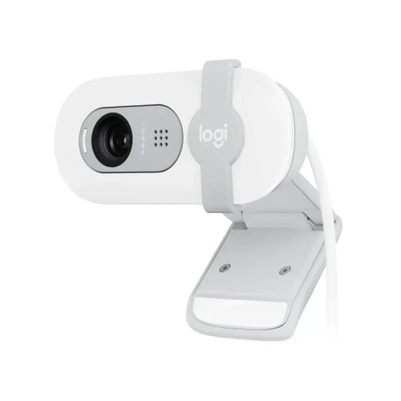 Logitech Camara Web Brio100 Full HD 1080p Blanco P/N 960-001615 –