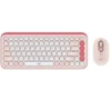 Logitech Kit Teclado Y Mouse Inalámbricos Pop Icon Combo Rosado Y Blanco Crudo (MPN 920-013053, Kit Teclado y Mouse) img-1